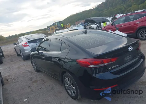 2018 Hyundai Elantra Value Edition из США, поврежденный, VIN KMHD84LF8JU702784